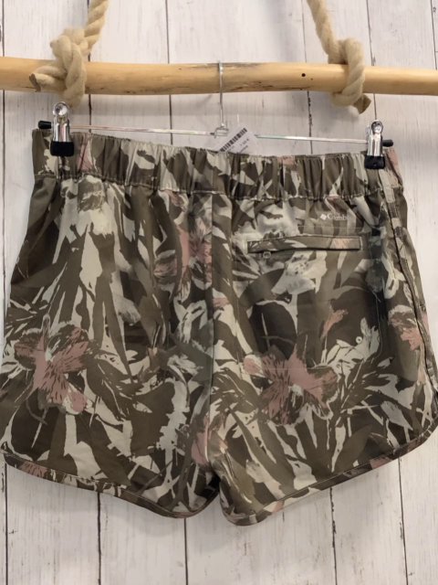 Columbia  Badeshorts  Gr. M sand kiwi beige altrosa Blätter 