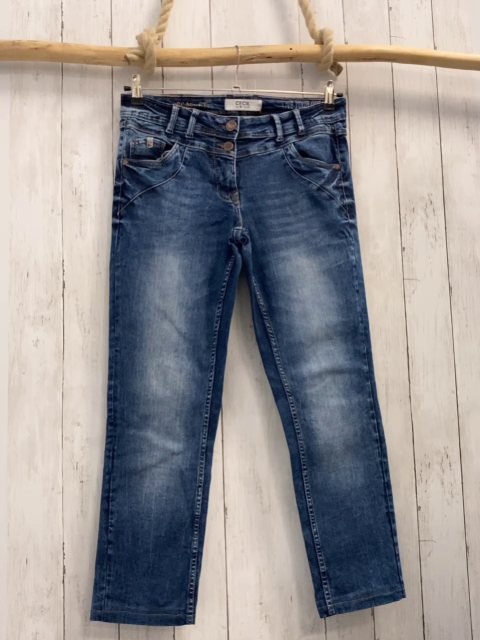 Cecil  Hose  Gr. 29  blau Jeans 