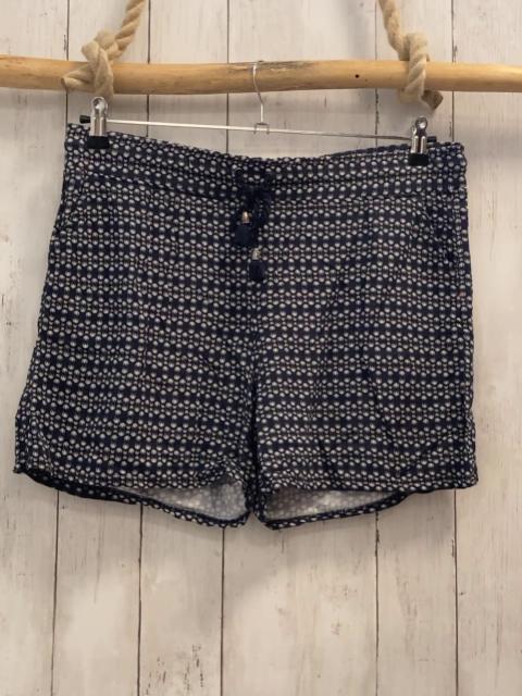 Street One  Shorts  Gr. 40  dunkelblau weiße Muscheln 