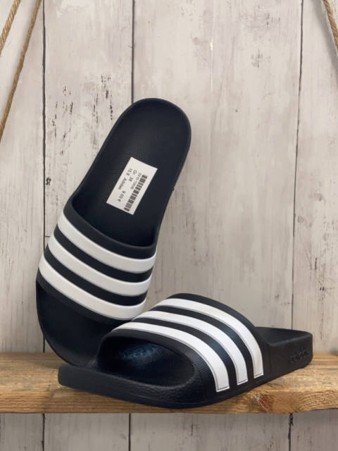 Adidas Gummischuhe Gr. 38  schwarz weiß