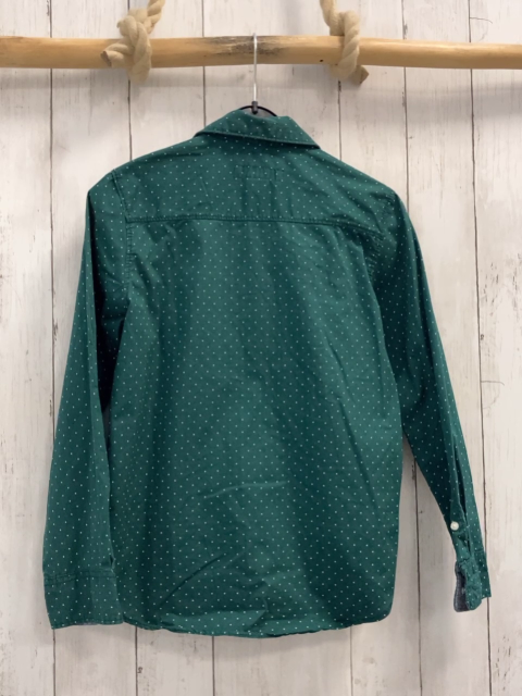 H&M  Hemd  Gr. 140  grün weiße Punkte 