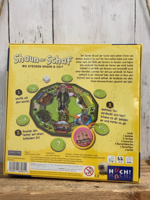 neu  Spiel  Shaun das Schaf Wo stecken Shaun & Co? 