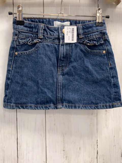 Mango Rock Gr. 116  blau Jeans Bund verstellbar