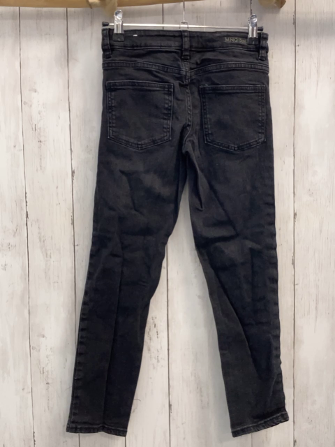Mango Hose  Gr. 134  schwarz Jeans Bund verstellbar