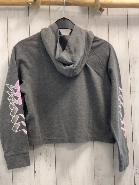 Converse Pullover Gr. 146  grau kurz geschnittn weiße Schrift