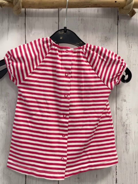 Steiff  T-Shirt  Gr. 80  rot weiße Streifen