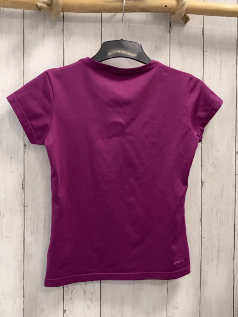 Energetics  Sportshirt  Gr. 140  pflaume Schrift 