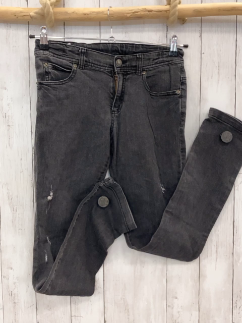 Benetton Hose Gr. 158  grau jeans Bund verstellbar
