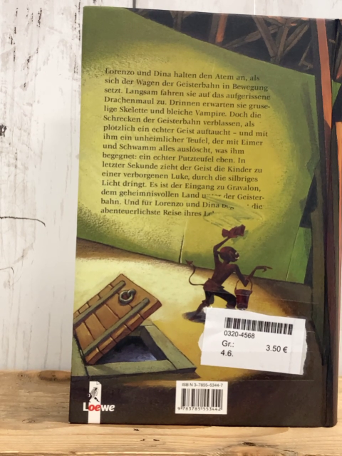  Buch Unter der Geisterbahn