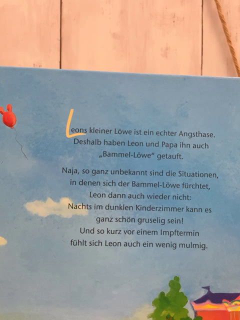  Buch Leon und der Bammellöwe