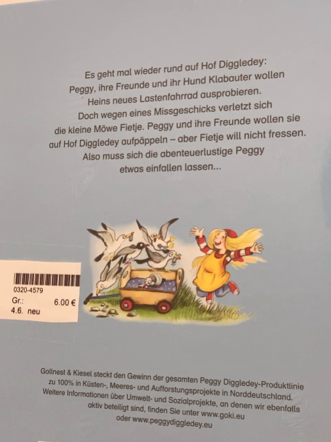 neu Buch Peggy Diggledey