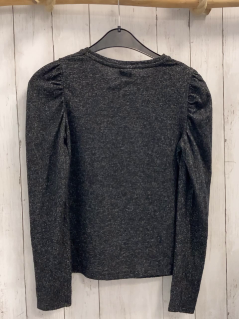 Zara  Pullover  Gr. 152  grau silber Steine Strick