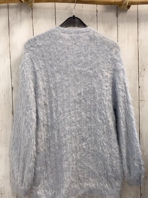 Zara  Pullover  Gr. 146  hellblau Strick flusig 