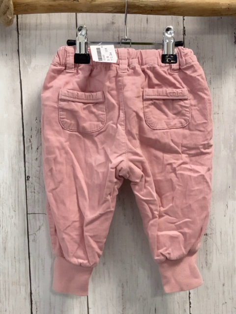 Zara  Hose  Gr. 68  rosa Kord gefüttert Bund verstellbar 