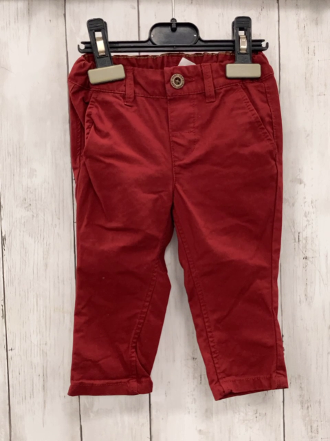 H&M  Hose  Gr. 74  rot Bund verstellbar 