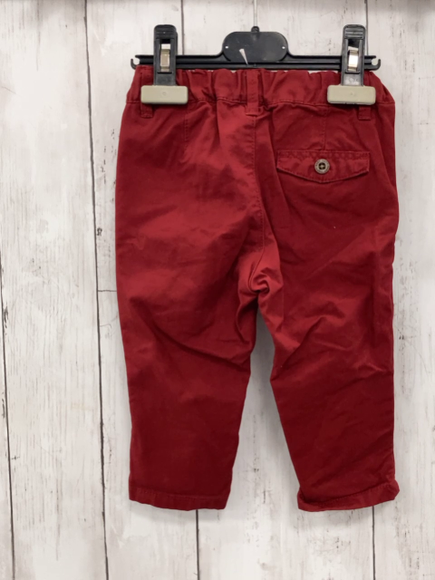 H&M  Hose  Gr. 74  rot Bund verstellbar 