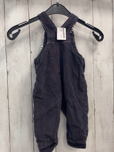   Latzhose  Gr. 68  grau Kord gefüttert 