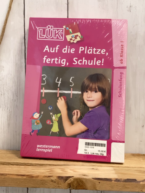  neu Lükkasten + 2 Hefte Auf die Plätze, fertig, Schule NP 26,95