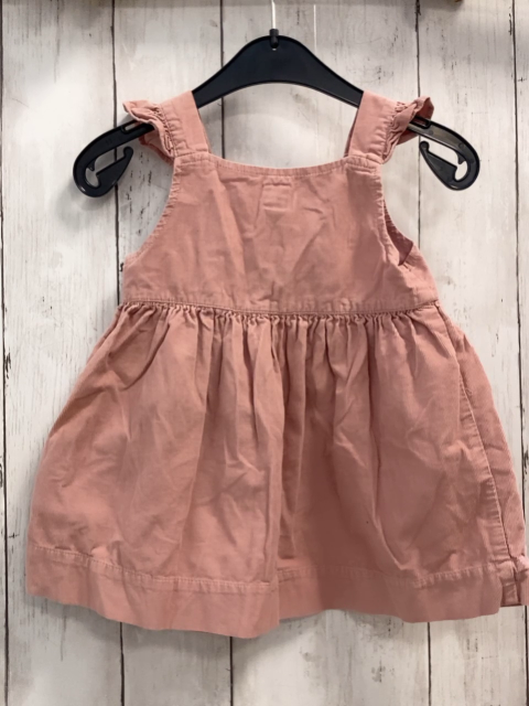 GAP  Kleid  Gr. 86  rosa Feinkord Rüschen 
