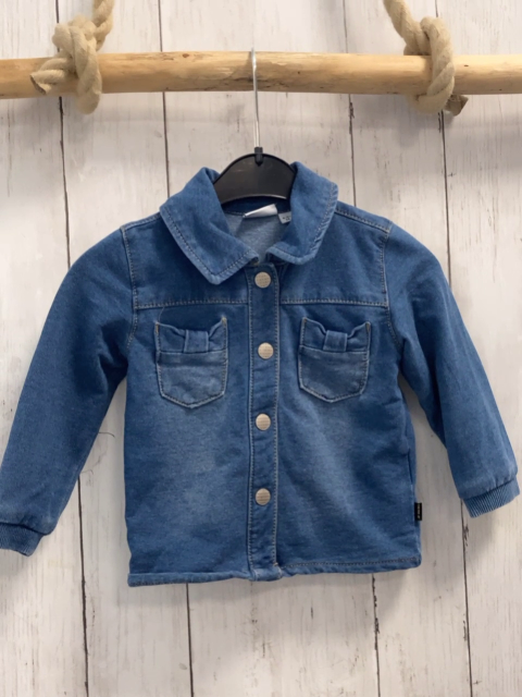 name it Hemd Gr. 74  blau Jeansoptik