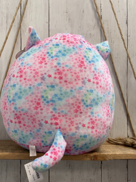 neu ty Plüschspielzeug rundes Tier pink grün blau Sterne 