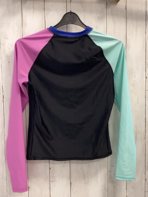 H&M  UV-Schutzshirt  Gr. 170  schwraz mint altrosa Ärmel 