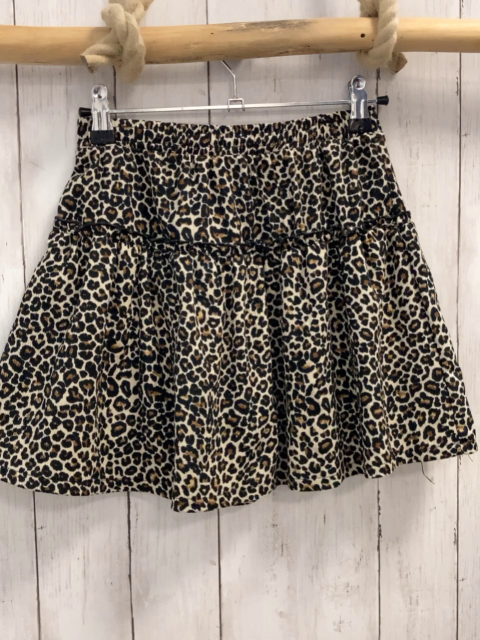 Zara  Rock Gr. 152  beige schwarz braun gemustert 