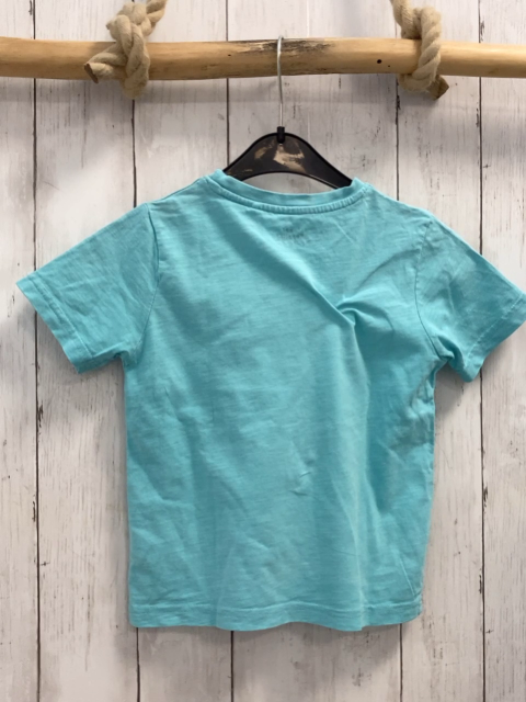   T-Shirt Gr. 104  mint Wal Schrift 