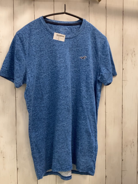 Hollister T-Shirt  Gr. 170  blau hellblau meliert 