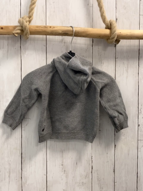 Bellybutton Strickjacke  Gr. 68  grau Kapuze 