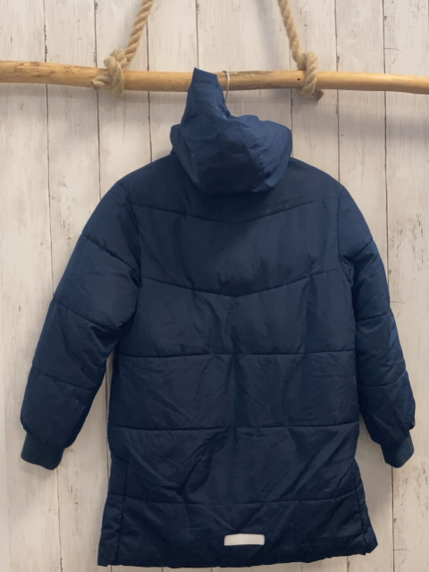 name it Jacke Gr. 140  blau goldene Reißverschlüsse