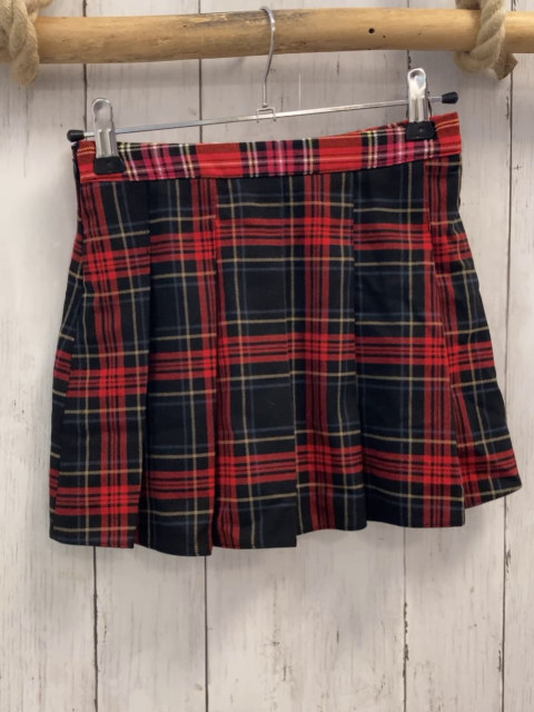 Zara  Rock Gr. 128  rot schwarz gelbe weiß kariert 