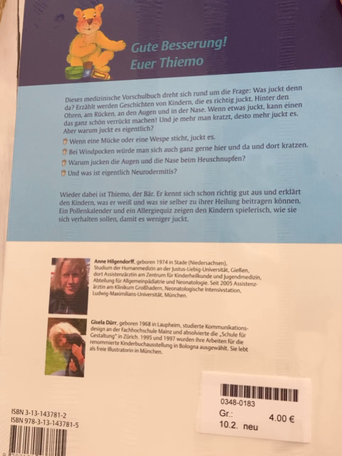 neu  Buch Mich juckt es so 