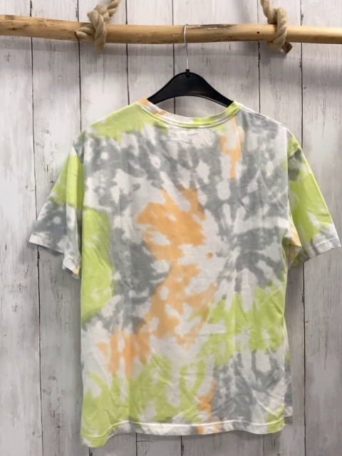 H&M  T-Shirt  Gr. 158  weiß grau orange hellgrüner Druck Star Wars Mandalorian 