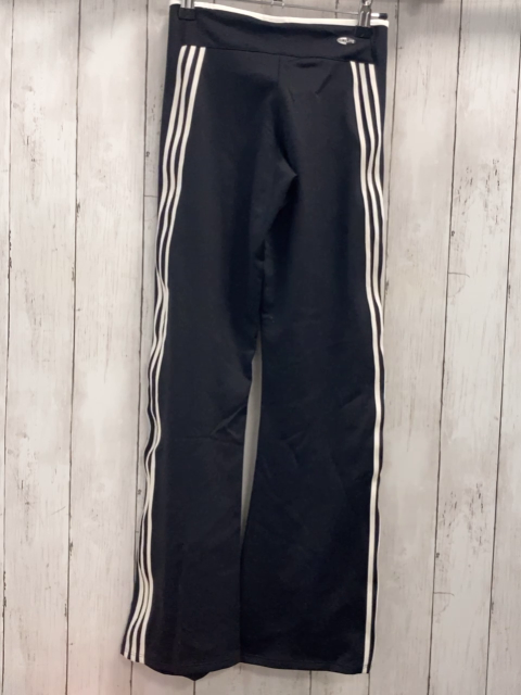 Adidas  Sportleggings  Gr. 152  schwarz weißer Bund + weiße Seitentreifen