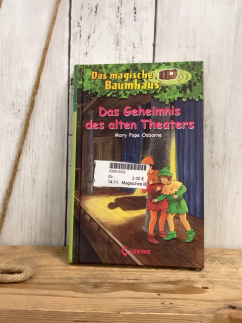 Magisches Baumhaus  Buch Das Geheimnis des alten Theaters 
