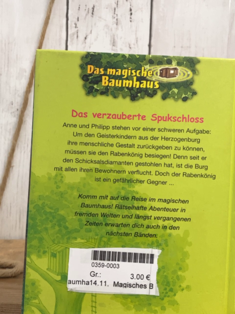 Magisches Baumhaus  Buch Das verzauberte Spukschloss 