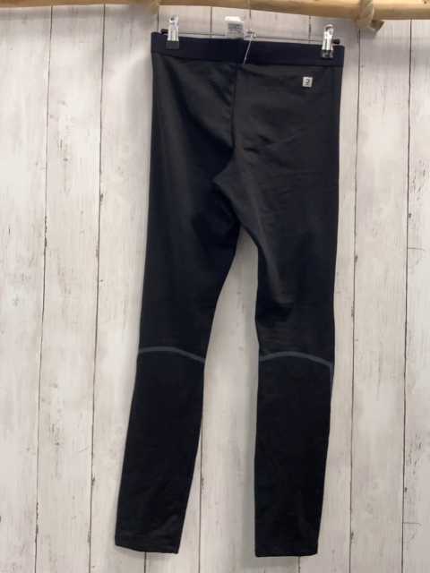 Decathlon  Sportleggings  Gr. 158  schwarz graue Streifen