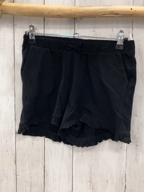  Shorts  Gr. 140  schwarz Rüschensaum 