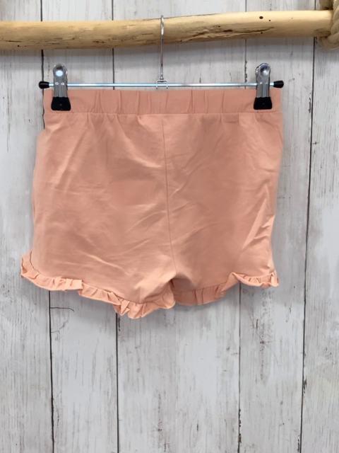   Shorts  Gr. 140  lachs Rüschensaum 