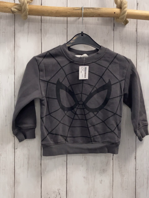 H&M Pullover  Gr. 98  grau Spiderman 