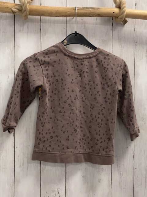 H&M Pullover  Gr. 98  braun leoprint König der Löwen 