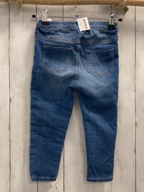 H&M  Hose  Gr. 98  blau Jeans Bund verstellbar 
