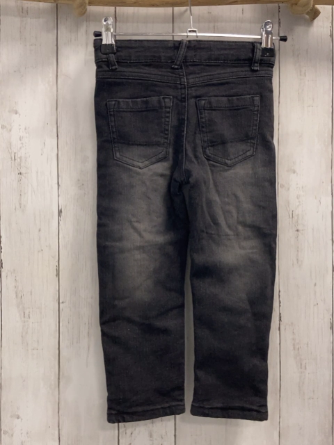 neu  impidimpi Hose  Gr. 98  grau Jeans gefüttert Bund verstellbar 
