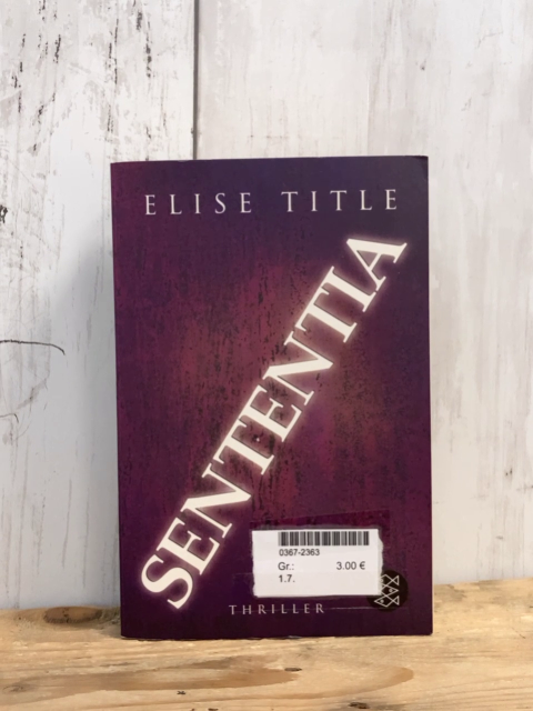  Taschenbuch Sententia 