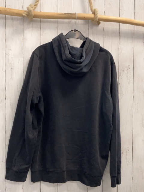 Abercrombie  Pullover Gr. XL schwarz Kapuze weiße Schrift 