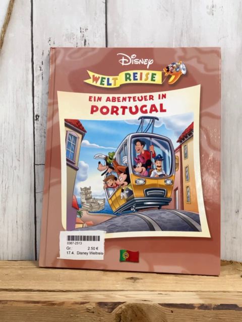 Disney Weltreise  Buch Ein Abenteuer in Portugal 