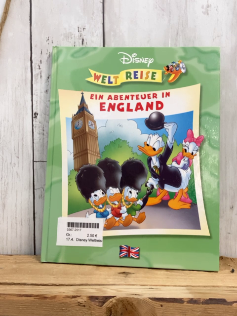 Disney Weltreise  Buch Ein Abenteuer in England 
