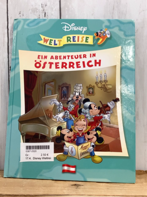 Disney Weltreise  Buch Ein Abenteuer in Österreich 