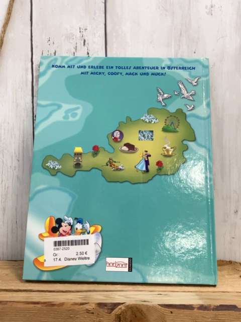 Disney Weltreise  Buch Ein Abenteuer in Österreich 